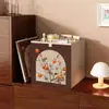 Armário de Grade de Aço Estilo Vintage, Estante de Livros Infantil Livremente Combinável, Estante de Armazenamento Kallax de Chão, Armário de Armazenamento de Ferro