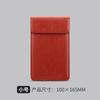 Clipe de menu personalizado para catering caixa Bill Clip Restaurant Wine Single Pad Bill Clip Leather a la carte Splint