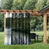 Proveedores de Cortinas y Mosquiteros Suministran Productos para Plataformas Transfronterizas, Serie para Clima Lluvioso al Aire Libre, Serie Impermeable con Paisajes al Aire Libre 3D de Alta Definición