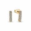 Aretes de Abanico de Plata Esterlina S925 Panjia Aretes Brillantes de la Serie Flor Margarita Estilo Lazo Aretes de Moda Elegantes Aretes