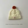Toucas de Bebê Outono e Inverno Modernas e Fofas Toucas de Tricô com PomPom de Pelo para Homens e Mulheres, Modernas e Versáteis Quentes e à Prova de Frio Toucas de Puxar