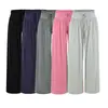 Estilo puramente seductor, escote corazón fruncido tridimensional, camiseta corta de manga corta + pantalones anchos holgados con caída natural, conjunto para mujer