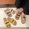 Pantuflas para Mujer para Usar Afuera, Nuevo Estilo de Moda Verano 2026 con Hebilla de Cinturón, Chanclas de Playa, Sandalias Planas Casuales