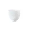 Tigela de Porcelana Óssea Lisa, Moderna e Simples, Louça Branca para Comer Macarrão, Tigela Alta Doméstica para Arroz, Tigela de Alta Qualidade para Ramen