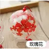 Enfeites Pendentes de Sino dos Ventos Desejos, Sino dos Ventos Transparente de Vidro Flor de Cerejeira Pendurado, Sino dos Ventos Decoração de Cena de Área Cênica, Artesanato DIY para Estudantes