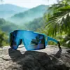 Óculos de Sol Protetores Unissex de Novo Estilo Transfronteiriços, Proteção Solar, Óculos Esportivos para Corrida de Maratona, Óculos de Ciclismo à Prova de Vento para Exterior
