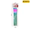 Amazon Transfronterizo Shangchao 6 Piezas Vajilla de Acero Inoxidable Cuchillo y Tenedor Cuchara Hotel Cuchillo y Tenedor para Steak Occidental Traje de 24 Piezas