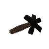 Lujo Ligero Retro Sentido de Alta Gama Estilo Pequeño Lazo de Terciopelo Pinza Pico de Pato Simple Elegante Flequillo Lateral Cabello Roto