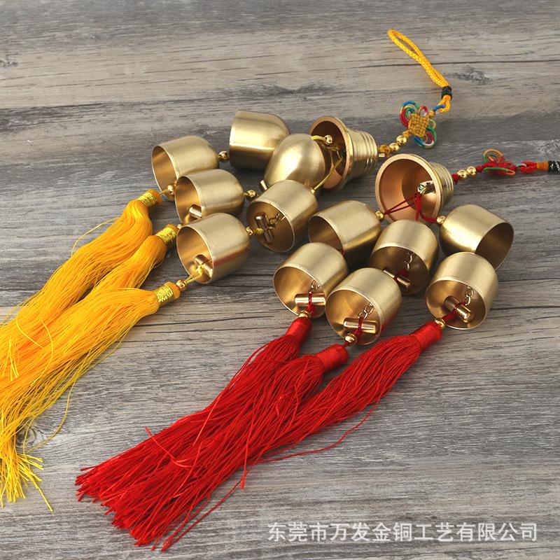 小号三层铜风铃11