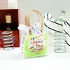 Bolsa transparente de PVC para jardín de infancia, bolsa de embalaje para niños, bolsa de regalo para personas mayores, bolso de mano para bebé, regalo de mano, bolsa de regalo de cumpleaños
