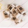 Bastoncillos de Algodón para Maquillaje, Tampones Sanitarios, Palillos de Madera de Doble Punta, Tampones Sanitarios, Bastoncillos de Algodón Libres de Polvo, Bastoncillos de Algodón para Maquillaje, Herramientas de Maquillaje