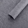 Piedra Papel Tijera de Agua, Papel con Patrón de Piedra Hecho a Mano Gota de Agua, Papel Plisado Texturizado, Empaque de Flores, Material de Envoltura Floral Desgarrable a Mano para Ramo