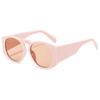 Nueva Moda Europea y Americana Show Gafas de Sol Redondas Trendy Ins Celebridad de Internet Sesión de Fotos Callejera Gafas Distintivas Protección UV