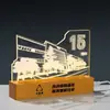 Regalos Empresariales, Regalos de Aniversario Corporativo, Premios para Empleados Destacados, Luces Nocturnas, Adornos de Portaplumas Acrílico para Oficina