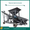 Máquina de peneiramento de areia de caulim grande em estoque tela de rolo tipo 50 máquina de peneiramento dobrável equipamento de separação de areia e pedra