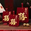 Caja de Dulces para Boda de Mano Estilo Chino Nuevo Xiaohongshu, Bolsa de Dulces para Boda, Caja de Regalo de Compromiso, Caja de Dulces para Regalo de Agradecimiento al por Mayor