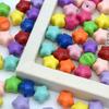 Acrílico Estrela Gorda Furo Reto Contas Soltas DIY Feito à Mão Pulseira de Contas Corrente para Celular Material de Joalheria Acessórios