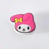 25 nuevos accesorios para zapatos con agujeros, hebilla, flor para zapatos, DIY, gato de dibujos animados tridimensional, hebilla para zapatos, centro comercial con accesorios de hongo, venta al por mayor