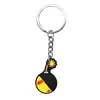 Série de Baseball Popular Transfronteiriça Chaveiros Esportivos Personalizados Cola Macia DIY Pingente de Bolsa Desenho Animado Joias Atacado