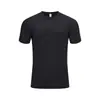 Camisetas deportivas de manga corta con cuello redondo personalizadas de fábrica, camisetas deportivas personalizadas frescas y transpirables, camisetas deportivas personalizadas para exteriores