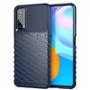 Adequado para Capa de Celular Huawei Enjoy 20 Se Capa Protetora de Fibra de Carbono Escovada para Huawei Enjoy 20 Se Capa de Celular