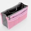 Venta Directa de Fábrica Bolso Dentro de Bolso Estilo Coreano Bolsa de Almacenamiento Multifuncional Engrosada Bolsa de Cosméticos Neceser Almacenamiento con Doble Cremallera