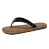 Chanclas Casuales de Nuevo Estilo Verano 2026 con Sensación Cómoda, Talla Grande, Sandalias Planas de Tira para Mujer para Exteriores, Impresionantes y a la Moda