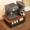Estante de Almacenamiento para Horno Microondas de Cocina Estante de Almacenamiento Multifuncional de Múltiples Niveles para Cafetera Encimera Extraíble Nuevo Gabinete de Almacenamiento