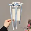 Fita de Cabelo Trançada Super Fada Fita para Cabelo Laço Doce Francês Estilo Ballet Presilha de Cabelo para Menina Prendedor de Bico de Pato Adorno de Cabeça Acessórios de Cabelo
