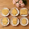 Moldes para Galletas Temática de Recién Casados Osos de Boda Repujador de Fondant para Bodas Herramientas para Hornear Galletas DIY Pastel Galletas de Boda
