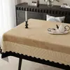 Mantel Estilo Medieval, a Prueba de Aceite, Impermeable, Resistente al Calor, No Requiere Lavado, Lujo Ligero, Sensación de Alta Gama, Mantel para Mesa de Comedor, Mantel para Mesa de Café Estilo Retro Francés