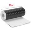 Adhesivo de fibra de carbono para coche, tira protectora, impermeable, umbral de coche, espejo lateral, cinta a prueba de arañazos, película protectora 10m