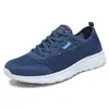 Comércio Exterior Tamanho Grande 48 Vazado Super Leve Masculino Respirável Casual Fitness Calçados de Tela Xi Yin Transfronteiriços Tênis de Corrida Esportiva Masculino