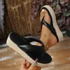 Elegantes Pantuflas Navideñas de Verano para Playa, Nuevas, Ligeras, 2026, que Aumentan la Altura, Suela Gruesa, Chanclas Bohemias para Exteriores