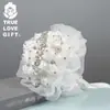 Paquete de Materiales DIY para Ramo de Novia Hecho a Mano Cinta Coreana Diamante de Cristal Bola de Flores Nuevo Regalo de Boda para Mejor Amiga