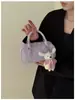 Yuezi Boston Bolsa Pequena Bolsa Feminina 2026 Nova Tendência Moda Bolsa de Mão Alta Qualidade Estilosa Casual Bolsa Transversal