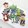 Llavero con colgante de figura de personaje de Toy Story de dibujos animados, Buzz Lightyear, Woody, muñecos pequeños, productos culturales y creativos, juguete de caja sorpresa
