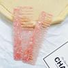 Nuevo Peine Elegante Simple de Mármol Estilo Japonés y Coreano Moda Elegante Popular en Internet Peine para Cabello Grande y Pequeño