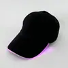 Chapéu Luminoso LED para Exterior Chapéu Luminoso Hip-Hop Dança de Rua Chapéu Dee Dance Bar Boate Performance de Palco Boné de Basebol