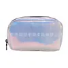 Bolsa de Cosméticos de PU de Diseño Original Creativa Cuadrada de Cuero PU Bolsa de Almacenamiento Impermeable Multifuncional de PU Bolsa de Lavado