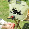 Bolsa de transporte de agua protectora solar de gran capacidad de 5L, de aluminio de grado alimenticio, específica para exteriores, bolsa de transporte de agua desechable de 5 litros