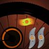 Lanterna traseira de bicicleta mini lanterna traseira de ciclismo recarregável por USB luz de ciclismo equipamento de ciclismo lanterna traseira de aviso de segurança