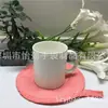 Posavasos Redondo, Manteles Individuales Aislantes de Algodón, Posavasos de Poliéster-Algodón, Esterilla Aislante de Algodón, Posavasos para Olla a Presión
