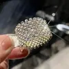Novo Pegador de Rabo de Cavalo Alto Artefato Fixo Presilha de Cabelo Totalmente Diamantada Pega Cabelo Acessórios de Cabelo de Nicho de Alta Qualidade Presilha de Adorno de Cabeça Joia