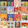 A Área de Comida Popular da Nossa Loja Apresenta Lanches Super Deliciosos Como os Petiscos Secos Gato Sofá do Tio Piao Ling e Ouse Brilhar