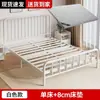 Cama de Hierro Simple Duradera de Moda Individual 1.6m m Cama con Estructura de Hierro para Alquiler en Casa Cama Doble 1.8m Cama de Hierro
