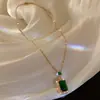 Colar de Pérolas Dupla Camada Gota com Cravação de Diamantes Estilo Francês, Corrente de Clavícula de Luxo Leve de Alta Qualidade, Acessório de Colar Versátil Elegante e Fashion