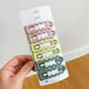 Pinzas para el Cabello de Colores Dulces para Niñas, Pinzas Bb, Pinzas Laterales, Pinzas de Pato, Pinzas para el Cabello Infantiles que No Dañan el Cabello, Flequillo, Pasadores, Accesorios para el Cabello
