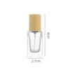 Botella Dispensadora de Perfume Transparente Botella de Perfume Botella Vacía 15ml Botella de Perfume de Vidrio Botella Dispensadora de Spray a Presión Cuadrada