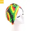 Nuevo Color Impreso Bloque de Color Rayas Sombrero Indio Popular Europeo y Americano Sombrero Turbante Sombrero Baotou